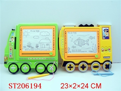 WRITING BOARD MAGNETISM COLOUR(2 STYLES ASST) - ST206194