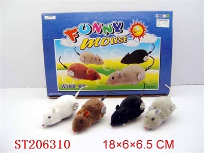 WINDING UP MOUSE（12PCS） - ST206310