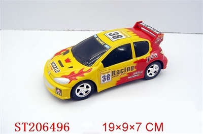 PULL LINE RACING CAR (2 COLORS ASSORTED) - ST206496
