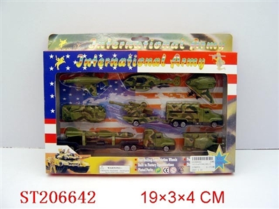SLIDING ALLOY CAR(10 PCS) - ST206642
