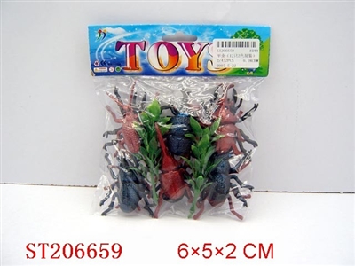 BEETLE(12PCS 2 COLORS ASSORTED) - ST206659