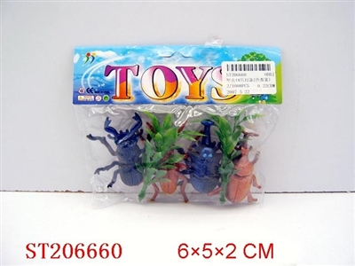 BEETLE(4 PCS 12 STYLES 2 COLORS ASSORTED) - ST206660