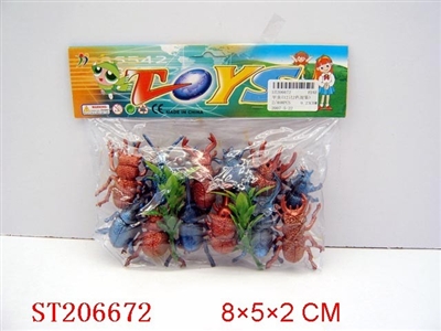 BEETLE (12PCS 2 COLORS ASSORTED) - ST206672