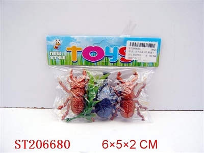 BEETLE(3PCS 6 STYLES 2 COLORS) - ST206680
