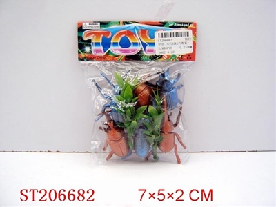 BEETLE(6 PCS 6 STYLES 2 CIOLORS ASSORTED) - ST206682