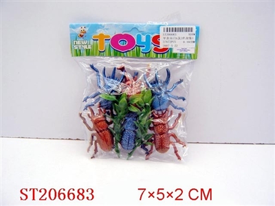BEETLE(6 PCS 6 STYLES 2 COLORS ASSORTED) - ST206683