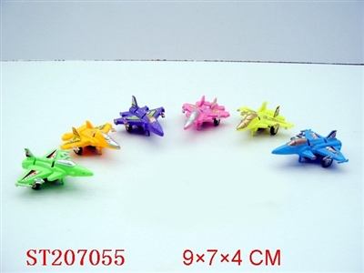 PULL-BACK PLANE(6 STYLES 6 COLORS ASSORTED) - ST207055