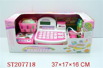 CASH REGISTER(INCLUDE BATTERY,PINK) - ST207718