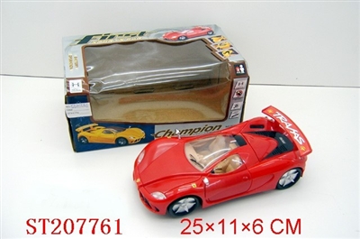 OPEN DOOR B/O CAR WITH LIGHT AND MUSIC (RED,YELLOW) - ST207761