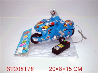 SPRAY-PAINTING LINE- CONTROL MOTORCYCLE (RED/ BLUE/ PUPRPLE / 3COLORS ASSORTED) - ST208178