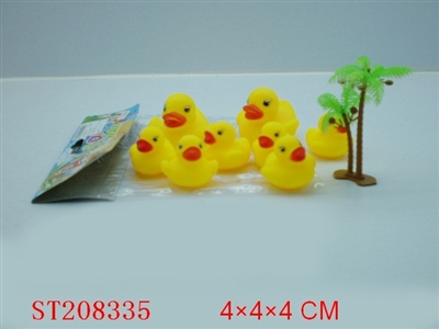 8 PCS PORCELAIN ENAMEL TOYS SMALLDUCK - ST208335