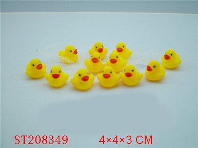12PCS SMALL DUCKPORCELAIN ENAMEL TOYS - ST208349