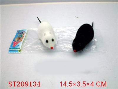PULL-BACK RAT(3 COLORS ASSORTED) - ST209134
