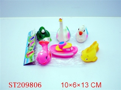PORCELAIN ENAMEL TOYS(6PCS) - ST209806