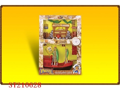 PIRATE PLAY SET WITH BATTERY OPERATED - ST210628