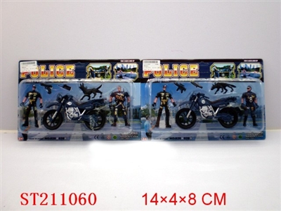 POLICE PLAY SET(2 STYLES ASSORTED) - ST211060
