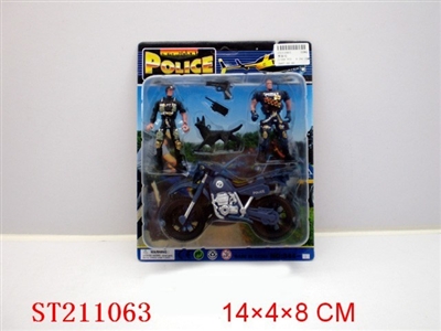 POLICE PLAY SET(2 STYLES ASSORTED) - ST211063