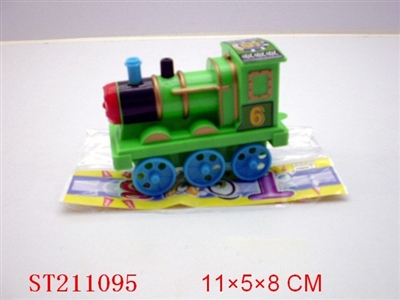 PULL LINE LOCOMOTIVE(4 COLORS ASSORTED) - ST211095