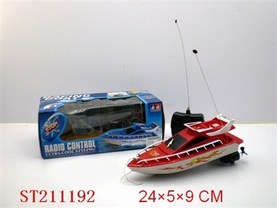 4W R/C BOAT (4 COLORS ASSORTED) - ST211192