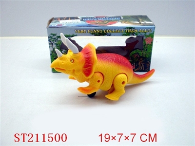 PRESSURED DINOSAUR WITH ACT(3 COLORS ASSORTED) - ST211500