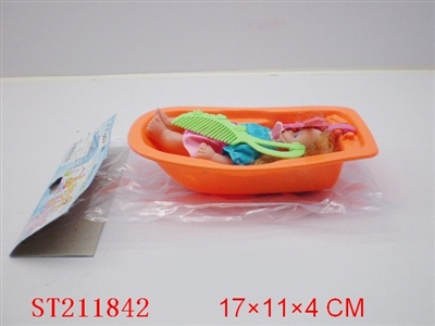 DOL & TUB (3 COLORS ASSORTED) - ST211842