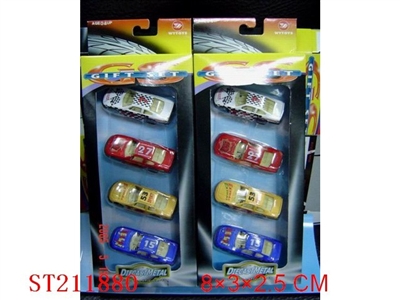 METAL CAR(4 PCS) - ST211880