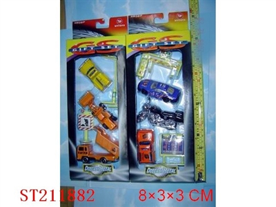 METAL CAR(4 PCS 2 STYLES) - ST211882