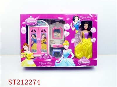 BUREAU WITH DOLL - ST212274
