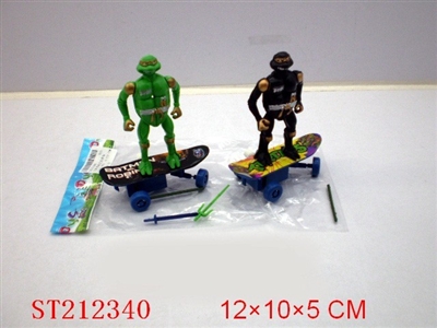 WIND UP SKATING NINJA(2 STYLES 4 COLORS ASSORTED) - ST212340