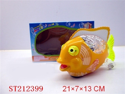B/O ELECTRIC FISH WITH LIGHTS,MUSIC AND SWING - ST212399