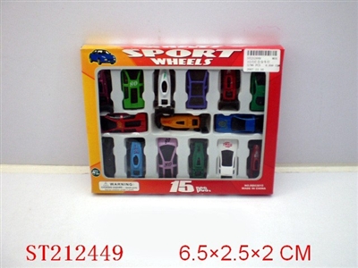MEATL CAR(15PCS) - ST212449