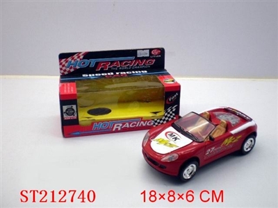 B/O CAR WITH 3 LIGHT AND MUSIC(3 COLORS ASSORTED) - ST212740
