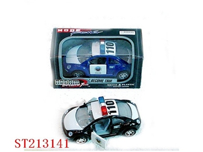 METAL POLICE CAR - ST213141