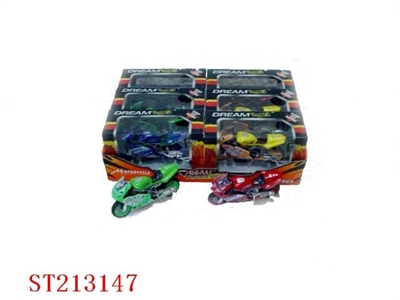 METAL MOTORCYCLE WITH IC (6 PCS) - ST213147