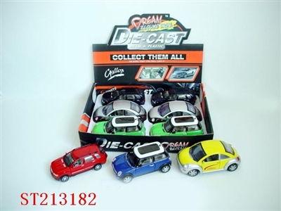 METAL CAR (6 PCS) - ST213182