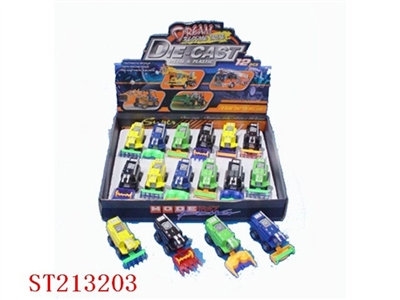 SLIDE METAL CAR - ST213203