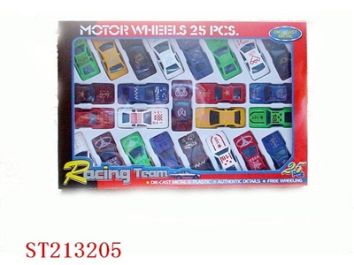METAL CAR (25 PCS) - ST213205