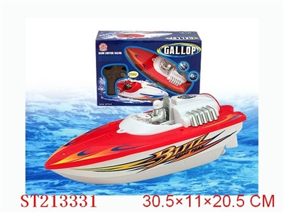 2W R/C RACING BOAT WITHOUT BATTERY - ST213331