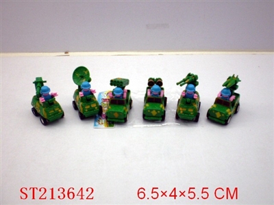 PULL-BACK CAR (6 STYLES ASST) - ST213642