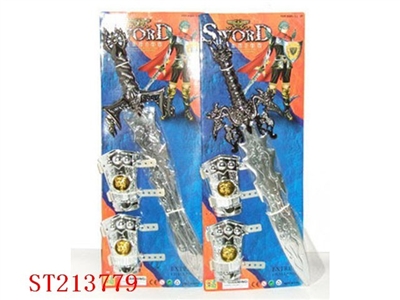 PLATED SWORD AND CUFFS - ST213779