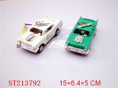 PULL-BACK CAR(4 COLORS ASS) - ST213792