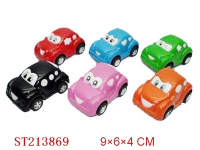 PULL-BACK CAR(6 STYLES ASST) - ST213869