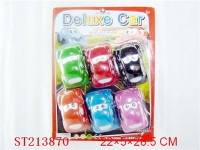 PULL-BACK CAR(6 SYTLES ASST) - ST213870