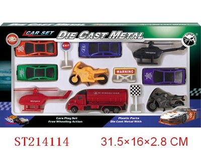 METAL CAR (12PCS) - ST214114