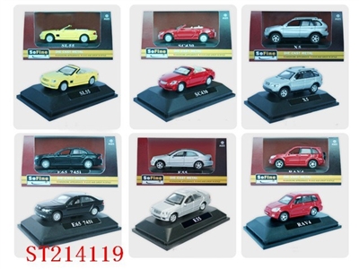 DIE-CAST CAR(6 STYLES ASST) - ST214119