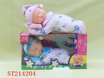 DOLL WITH IC (2 COLORS ASST) - ST214204