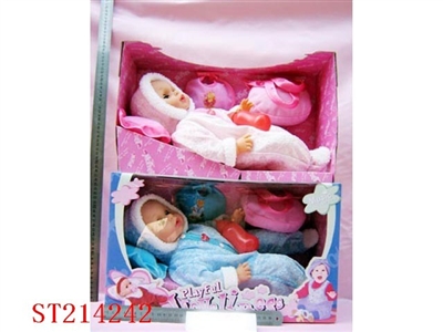 DOLL WITH IC (2 COLORS ASST) - ST214242
