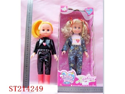 DOLL WTIH IC (2 STYLES ASST) - ST214249