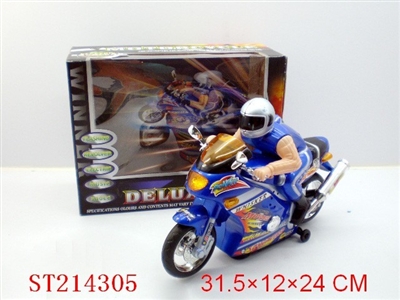 B/O MOTORCYCLE WITH LIGHT AND MUSIC - ST214305