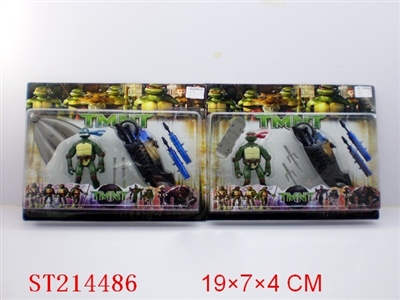 TURTLEA WITH LIGHT AND EJECT (2 STYLES 2 COLORS) - ST214486